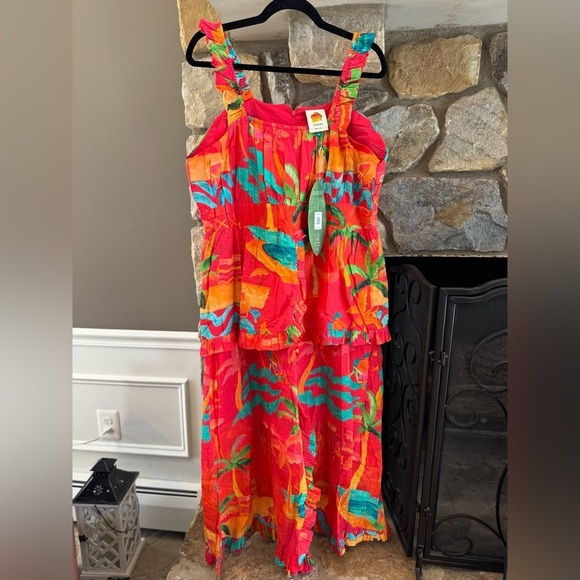 NWT Farm Rio Midi Dress - Picture 5 of 8